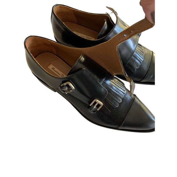 MASSIMO DUTTI Women’s Monk Strap Shoes (Sz 38) - Picture 8 of 12